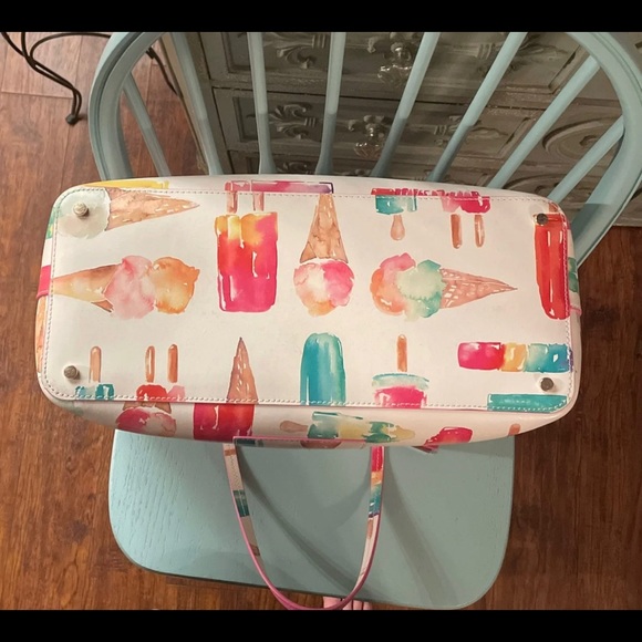 NWOT Rare Kate Spade Ice Cream Bucket Tote Purse - Picture 6 of 9
